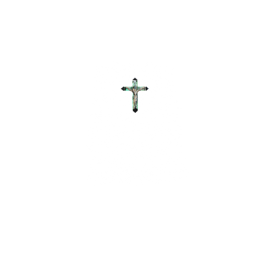 White Cross Muscle Tee