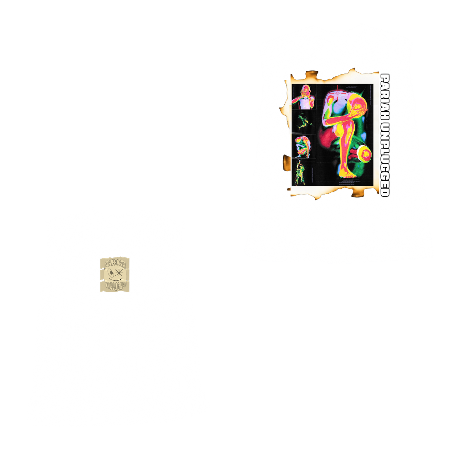 White Thermal Muscle Tee